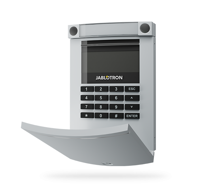 Module d'accès radio avec écran LCD, clavier et lecteur RFID - Gray