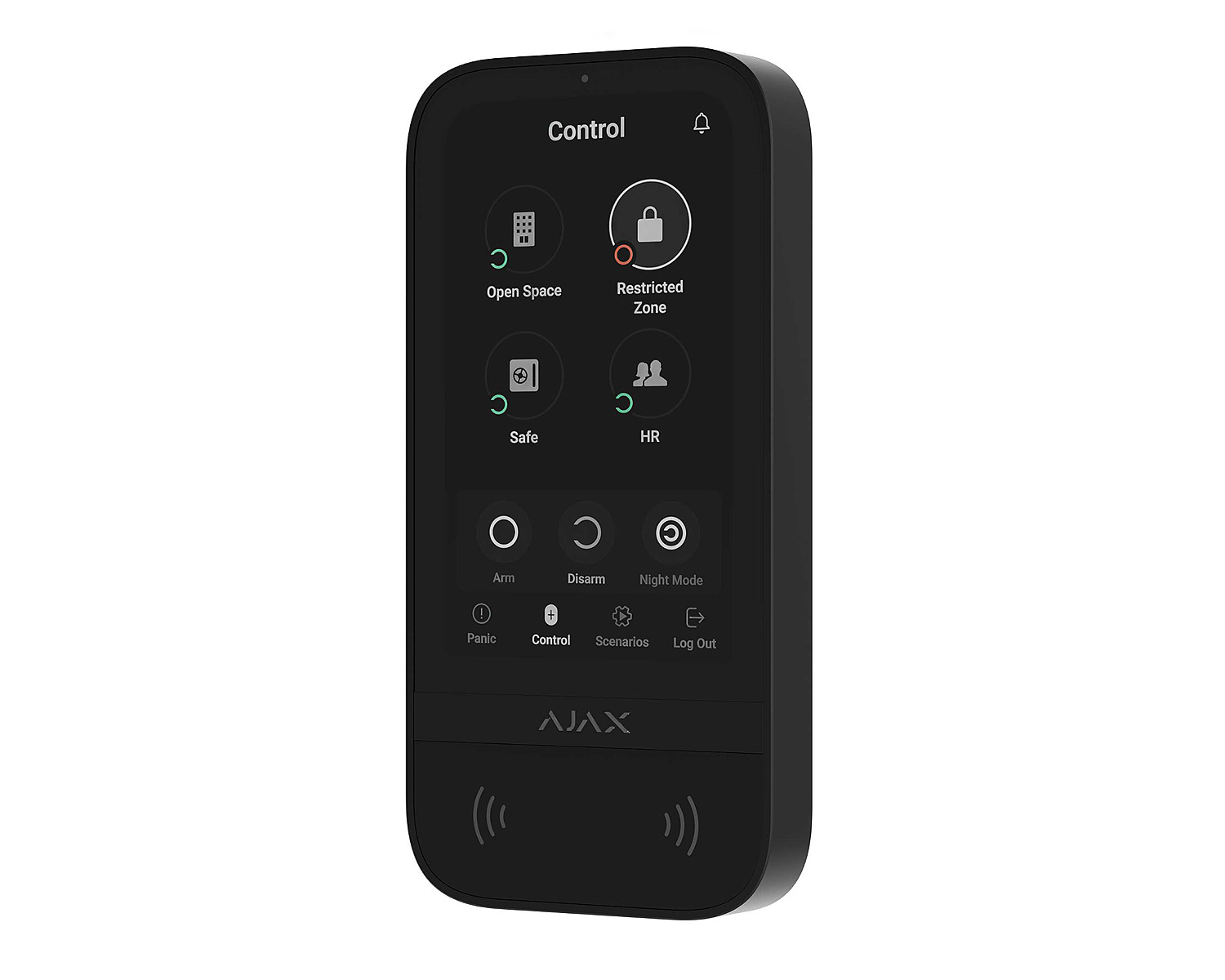 Ajax KeyPad TouchScreen (8EU) ASP noir